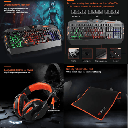 Gaming Keyboard and Mouse Set