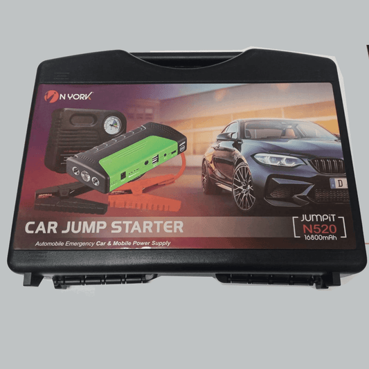 Multifunction Jump Starter with Air Compressor - Xpressouq