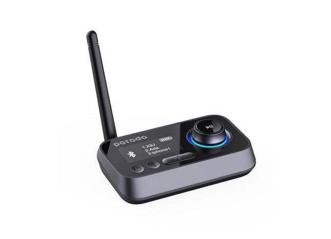 Porodo 3in1 BT Transmitter Receiver & Wireless Audio Adaptor