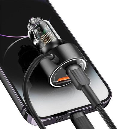 dual port PD QC car charger