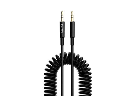 Porodo AUX 3.5 to 3.5 Coil Cable 1.2M - Xpressouq