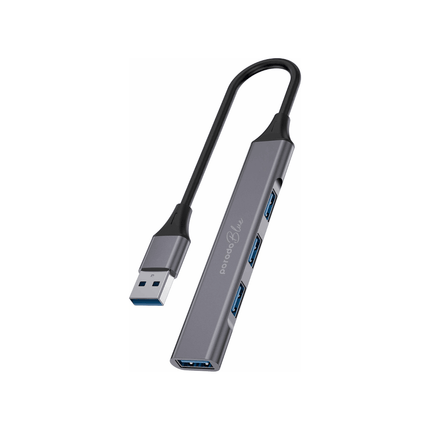 Porodo Blue 4 in1 USB-A Hub