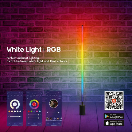 Porodo Brite RGB Smart LED Floor Lamp 18W - Xpressouq