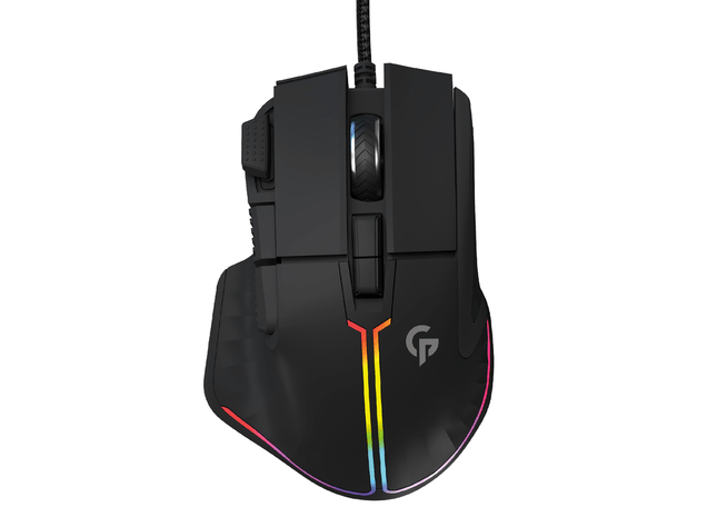 Porodo Gaming 8D Wired RGB Gaming Mouse - Black - Xpressouq