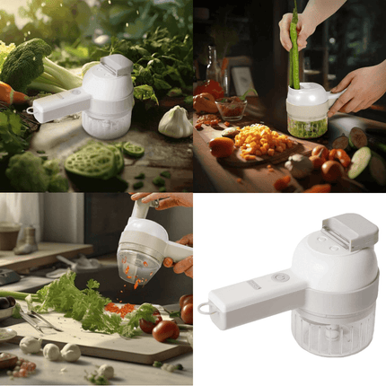 Porodo Lifestyle Portable Handheld (Chopper, Slicer, Peeler) - Xpressouq