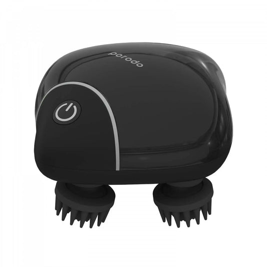 Porodo Lifestyle Portable Scalp Massager - Black - Xpressouq