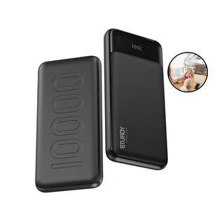 PAWA Sturdy  PD20W Power Bank with Digital Display 10000mAh - Black