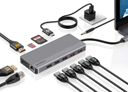 Powerology 12in1 USB-C Hub – Xpressouq