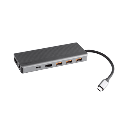 Powerology 13 in 1 Dual Hdmi & DP 4K USB-C Hub - Xpressouq