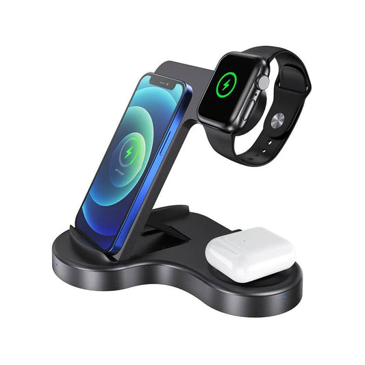 Powerology 3 in 1 Wireless Power-Stand Pro Charging Hub - Xpressouq