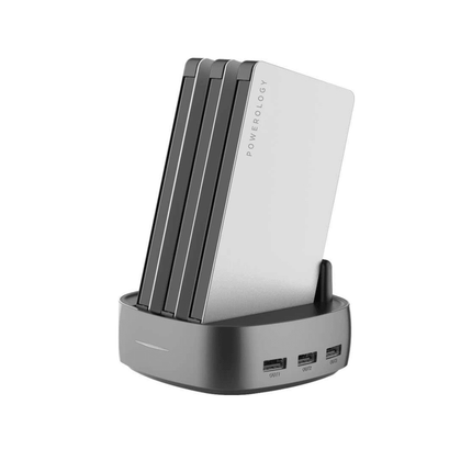 3 in 1 Power Bank Station