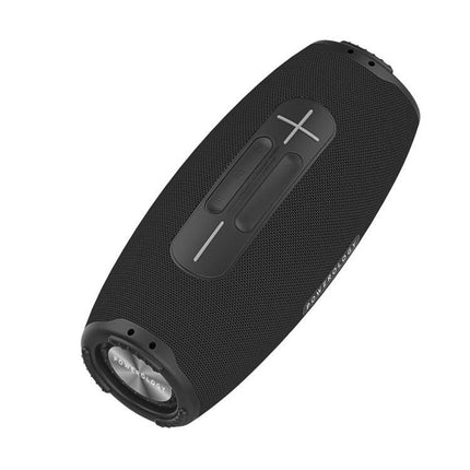 Powerology Phantom Speaker, Bluetooth 5.0, Water-Resistant, Aux Interface, 6000mAh Battery Capacity - Black - Xpressouq