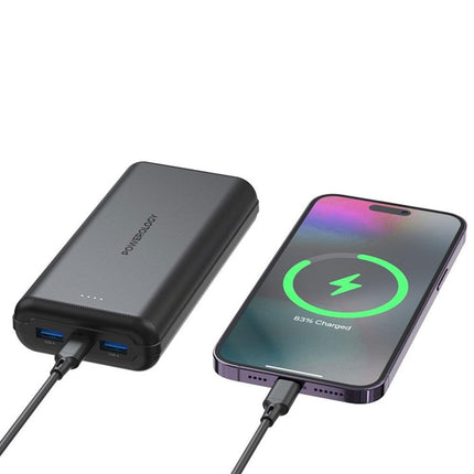 Powerology PowerBank 20000mAh Power Delivery & Quick Charge 3.0 - Xpressouq