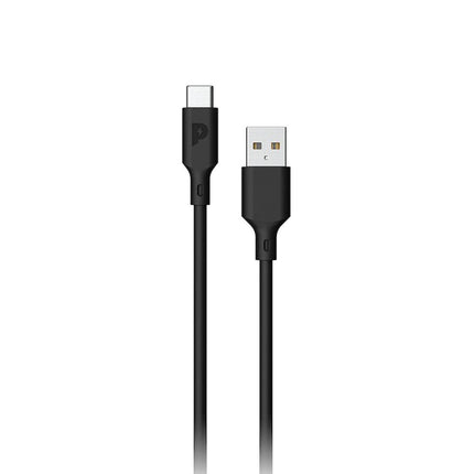 Powerology USB-A to Type-C Data Fast Charge Cable - 1.2m / 4ft - Xpressouq