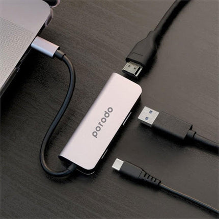 4-in-1 USB-C Hub