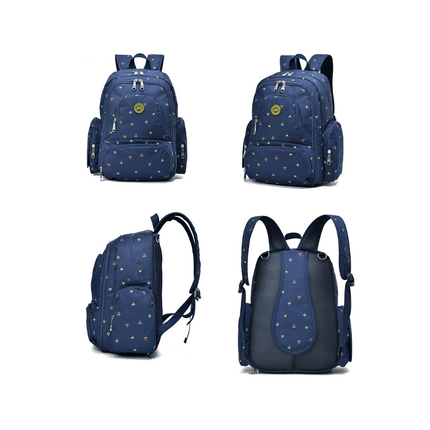 QiMiao Baby Diaper Bag Travel Backpack - Xpressouq