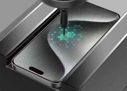 Green Lion Picasso 3D Glass With Alignment Tray iPhone 16 Pro Max