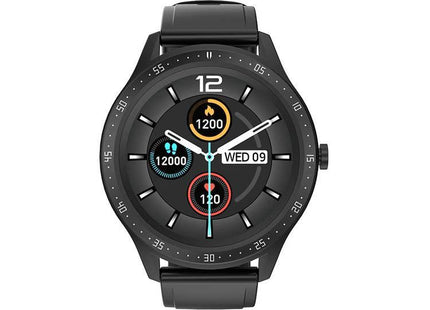 Smart Watch Porodo PD-VORTEX-BK Vortex Smart Watch - Black - Xpressouq