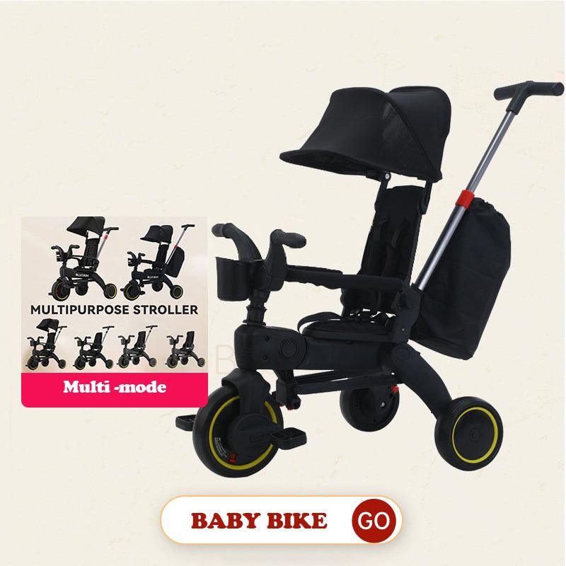 Tricycle Bike For Kids 3 In 1 Foldable Baby Bike – Xpressouq