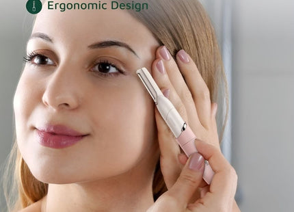 Green Lion Eyebrow  Hair Trimmer - Pink