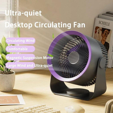 Adjustable angle fan